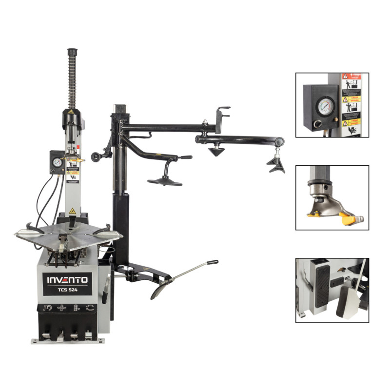 Image : "Démonte-pneus INVENTO TCS 524 2V HA : performance et polyvalence garanties !