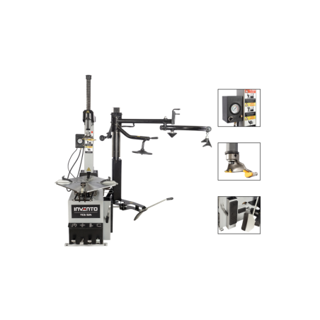 Démonte-pneus INVENTO TCS 524 2V HA : performance et polyvalence pour pneus spéciaux.
