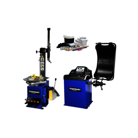 The Standard Pack: 24" tire machine and balancer for light vehicles. High-quality, durable.