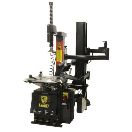 Image: Démonte-pneus Haut de Gamme automatique avec colonne inclinable et bras Runflat.