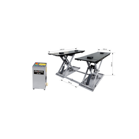 Pont élévateur Invento SL S35 : robuste, sûr et performant pour ateliers mécaniques.