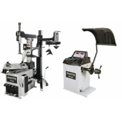 ![Pack Invento Turbo](url_de_l'image) - Démonte-pneus INVENTO TCS 524 2V HA avec bras d'assistance runflat