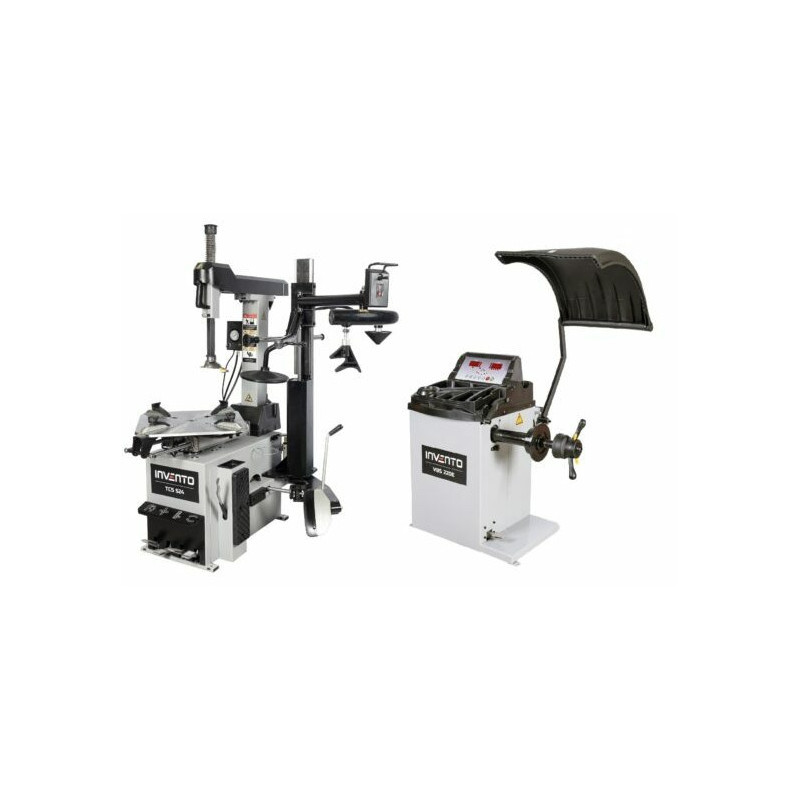 ![Pack Invento Turbo](url_de_l'image) - Démonte-pneus INVENTO TCS 524 2V HA avec bras d'assistance runflat