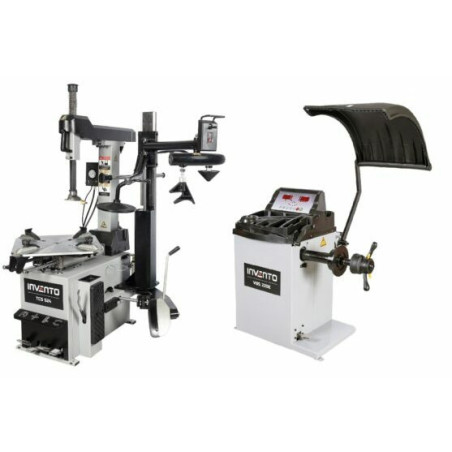 Découvrez le Pack Invento Turbo : démonte-pneus INVENTO TCS 524 2V HA avec bras d'assistance.
