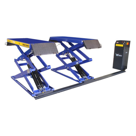 Élévateur à double ciseaux Falco Sollevatori : qualité, sécurité et praticité garanties !