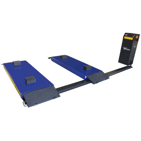 Élévateur à double ciseaux Falco Sollevatori : qualité supérieure et sécurité optimale.