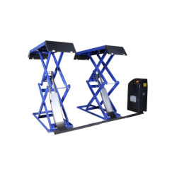 Élévateur à double ciseaux Falco Sollevatori : Qualité et sécurité pour professionnels.