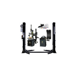 Pack garage premium : Démonte-pneu + Equilibreuse Runflat, pour professionnels de la pneumatique.