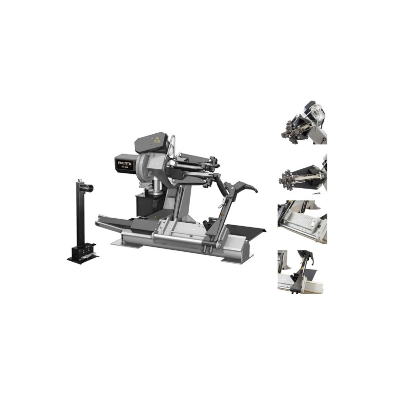 Démonte-pneus camion INVENTO TCS 656 : l'outil pro essentiel pour roues camions, engins.