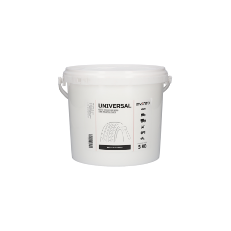 Universal Mounting Paste for easy tire replacement on all vehicle types.
