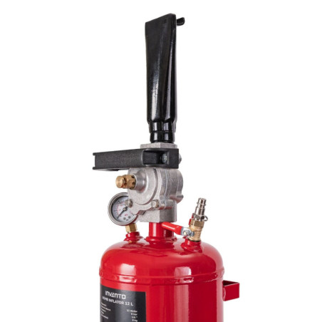 Innovative BOMB INVENTO 12 L Impact Inflator for quick tubeless tire inflation.