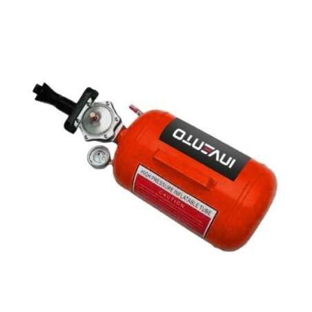 Découvrez le Gonfleur à gâchette INVENTO DUAL BOMB 18L - Solution ultime pour pneus tubeless.